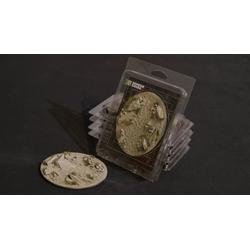Arid Steppe Bases Pre-Painted (1x 120mm Oval)